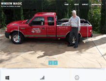 Tablet Screenshot of mikeswindowmagic.com